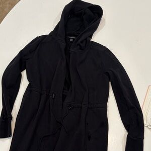 Beyond Yoga Black Hooded Jacket